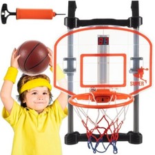 Panneau Basket-Ball Enfants Panier Pour Port Avec Score Électronique Et Balle