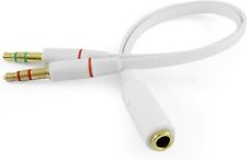 3,5 mm Y Splitter 2 Jack mâle