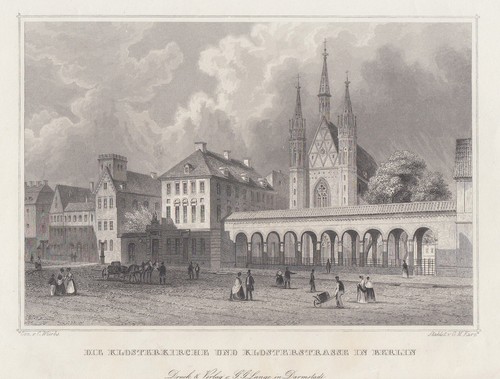 Berlin eglise monastère - berlin,