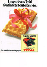 ADVERTISING 1979 TEFAL waffle croque 201313