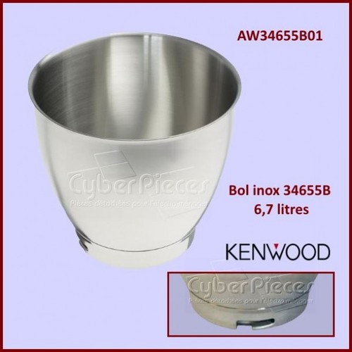 Bol melangeur inox 7l - bol, 6.7l