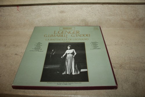 Box set lps verdi la - set, lps.