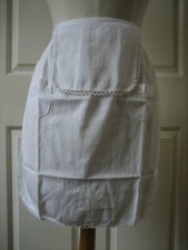 Antique Lace Picked Cotton Kitchen Service Apron