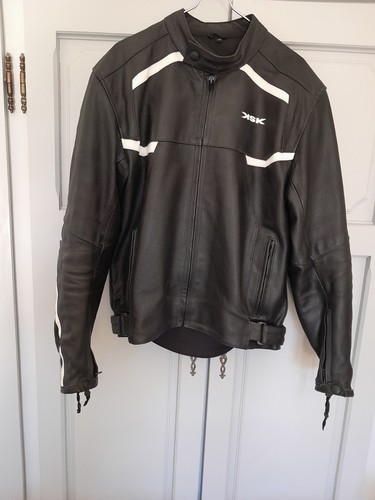 Blouson cuir moto - cuir,