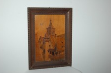 Pyrogravure signée Méal sur