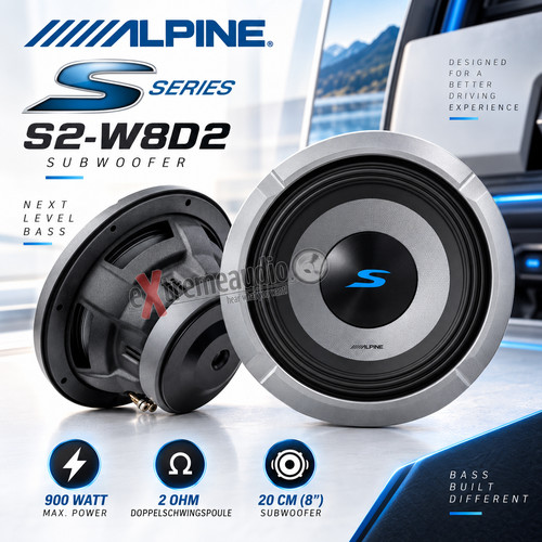 Alpine w8d2 subwoofer - alpine,