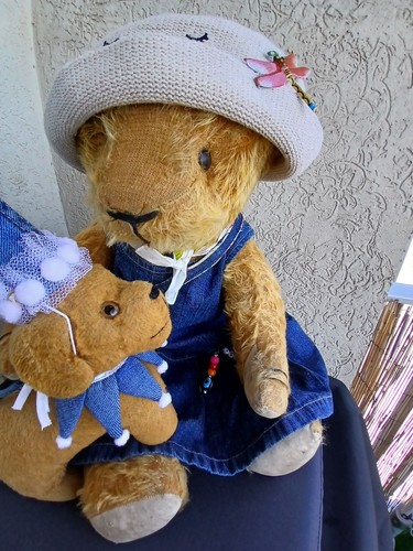 Ours ancien peluche - ancien, français
