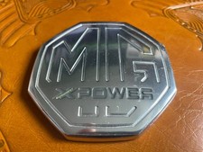 MG SV Original Factory Chrome Badge Xpower MG SV-R ZS ZR ZT BTCC