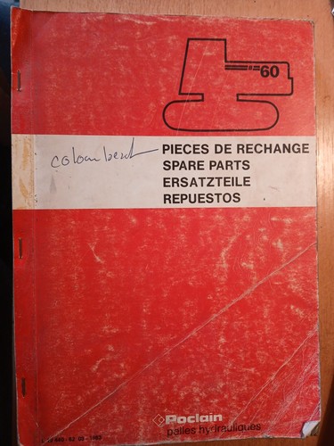 Poclain chenilles 60c - -,