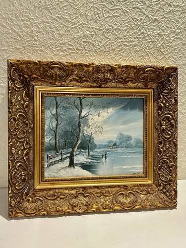 Huile sur toile 25 paysage - sur,