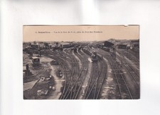 F6279) Carte postale, ANGOULÊME - GARE avec TRAIN locomotive à vapeur ALT