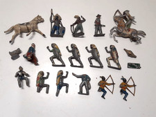 Lot d'anciens soldats de plomb