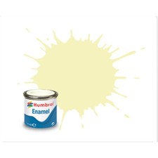 Humbrol 41 Ivory Gloss - 14ml Enamel Paint