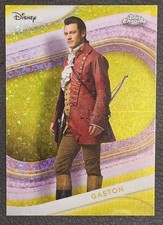 2025 Topps Chrome Disney GASTON Yellow Mini Diamonds Refractor #131