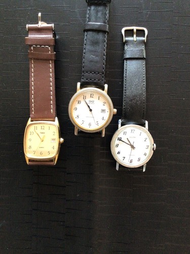Trois montres anciennes qui - montres,