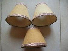 Lot de 3 abat jours papier