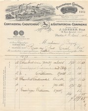1902 CONTINENTAL RUBBER TYRE AND GUTTAPERCHA COMPANY IN PARIS - M.