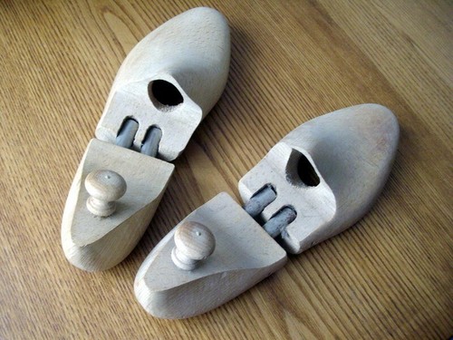 Paire embauchoir bois 6 - bois, n°6