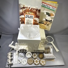 Simac 700 PastaMatic Pasta Maker, Manual, Bonus Discs, Simac Cookbook, COMPLETE