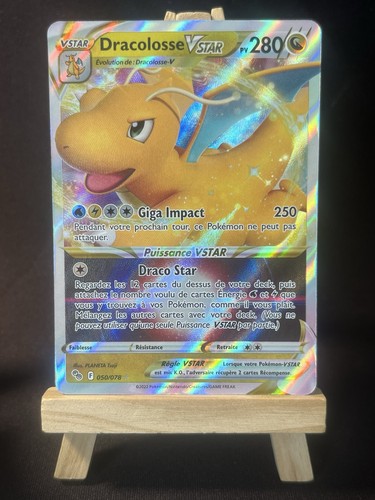 Carte pokémon dracolosse - carte,