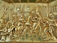 Antique Signature Brass Tavern Old Decorative Panel Decorative Bread