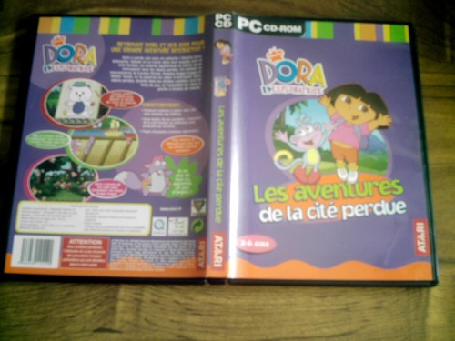 Jeu cdrom dora exploratrice - jeu,
