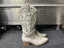 Dingo WOMAN's Music City Snip Toe leather Cowboy Boots 9M (med) PRE OWNED