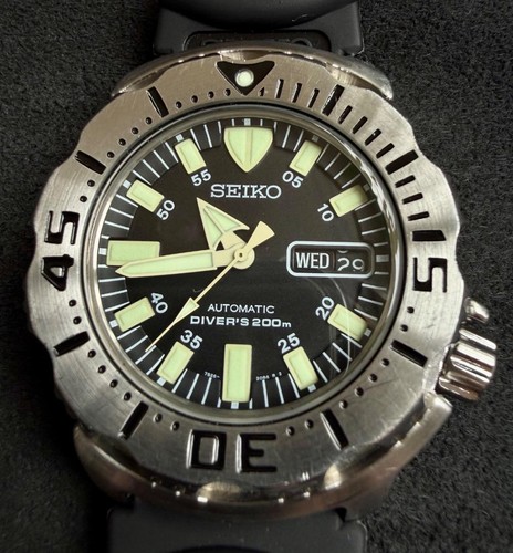 Montre seiko noire - seiko, monster