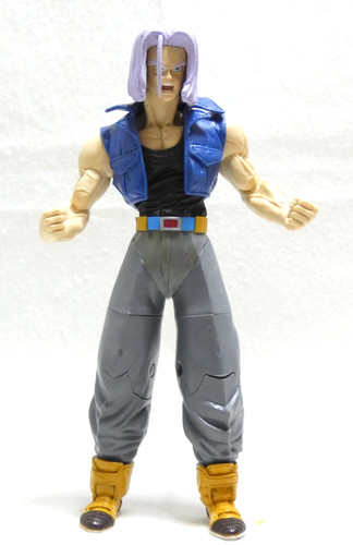 Figurine trunks cheveux violet - cheveux,