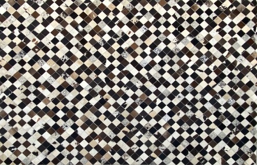 Cuir véritable tapis 160x230 - cuir,