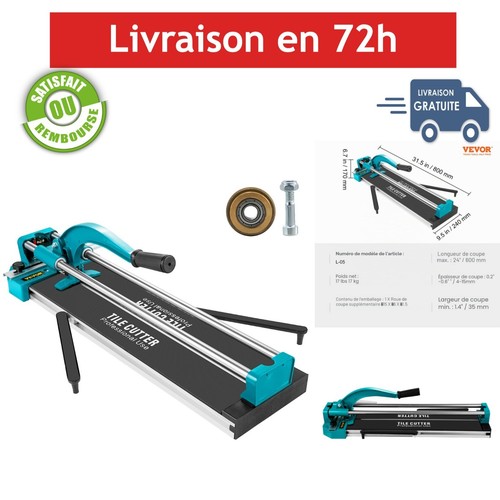 Mophorn coupe carrelage 600mm - coupe,