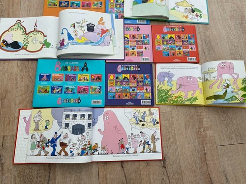Lot livres barbapapa - barbapapa, /