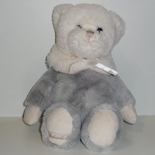 Doudou ours bukowski blanc - ours,