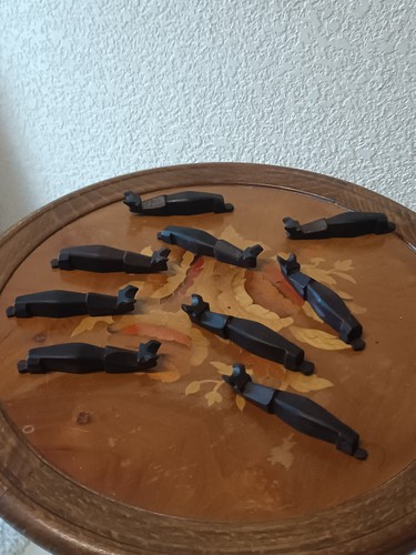 Portes couteaux bois - 9,