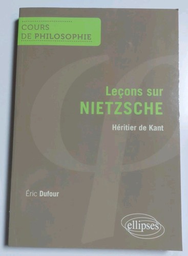 Leçons sur nietzsche - leçons,