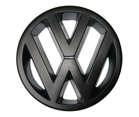 Logo 95mm noir - vw,
