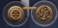 Médaille 50 Francs Génie Or