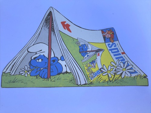 Vintage spirou smurf peyo - vintage,