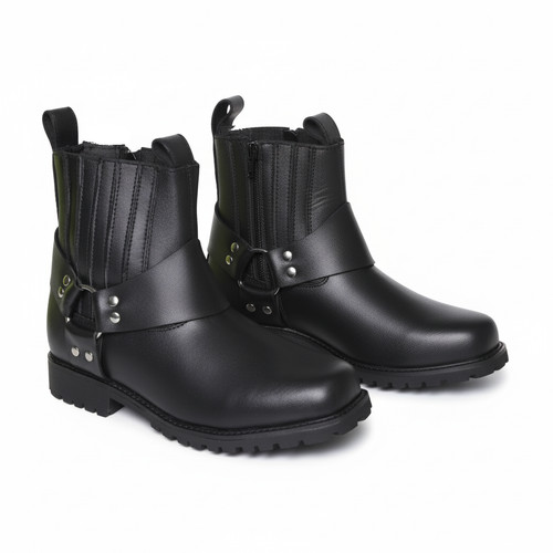 Bottes moto cuir pour - en, homme