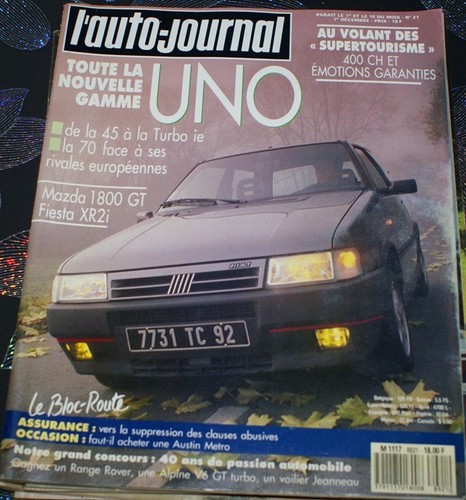 Auto journal n21 fiat - l'auto-journal,