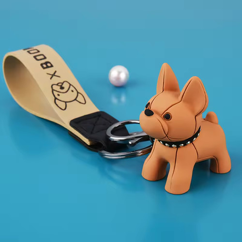 Porte clés bouledogue - porte-clés,