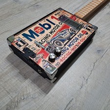 cigar box guitar C B G 3 Cordes  Électro-acoustique