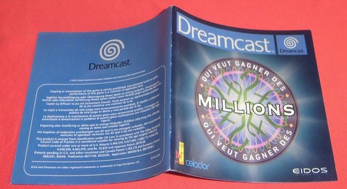 Dreamcast notice qui veut - dreamcast,
