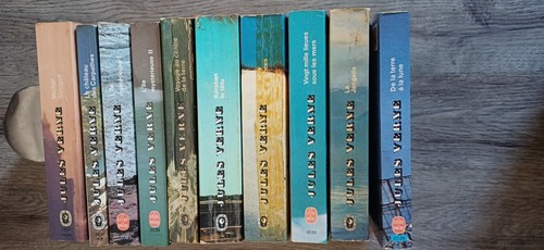 Jules verne lot livres - -, 10