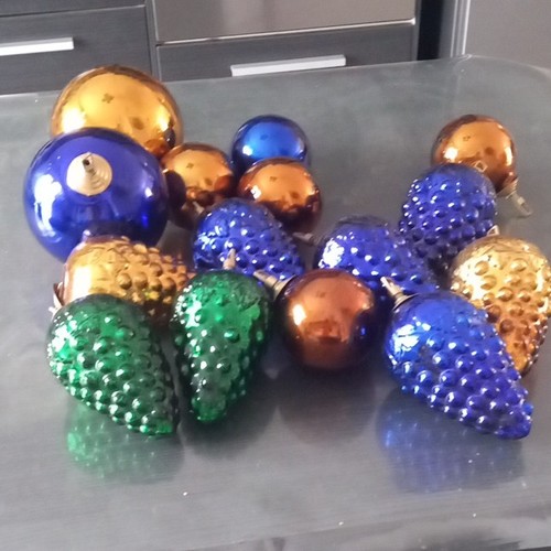 Boules noël verre - boules, en