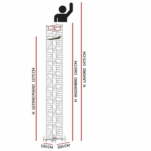 Echafaudage professionnel - , en