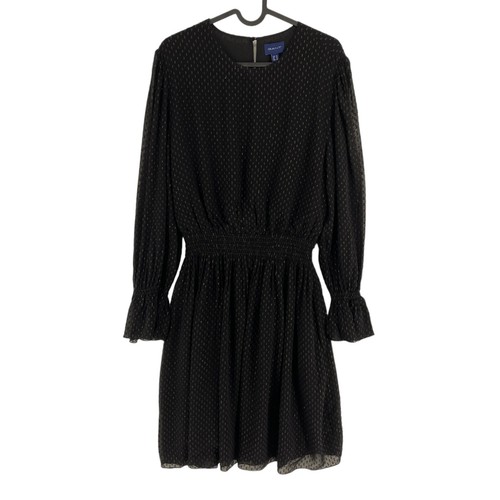 Gant femme robe noire pois - gant,