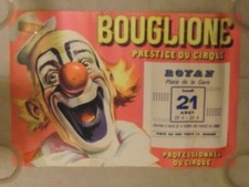 AFFICHETTE ANCIENNE CIRQUE