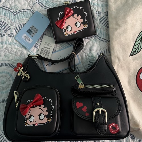 New betty boop bow - bow, hearts