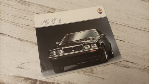 Catalogue brochure maserati - ,